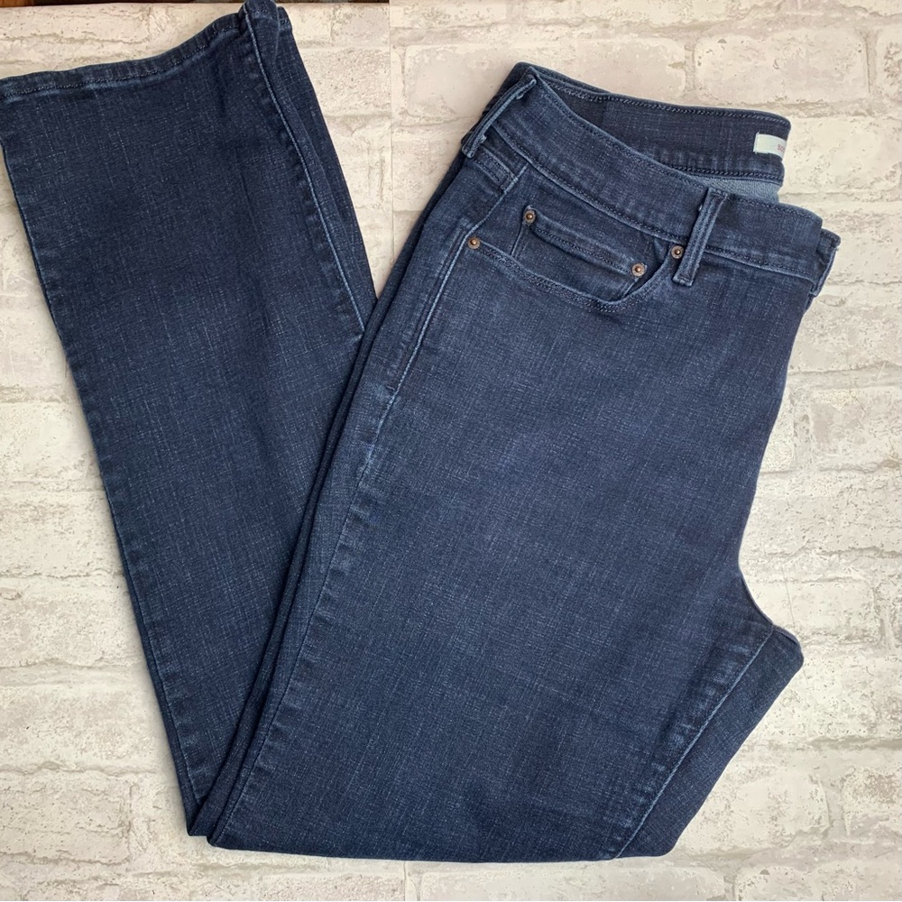 Levi's Levi Levis Men's 505 Straight Leg Regular Fit Dark Blue Jeans 32😍